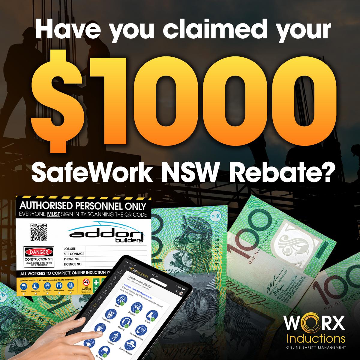 EOFY: SafeWork NSW Offers $1000 Rebate for Safety Items